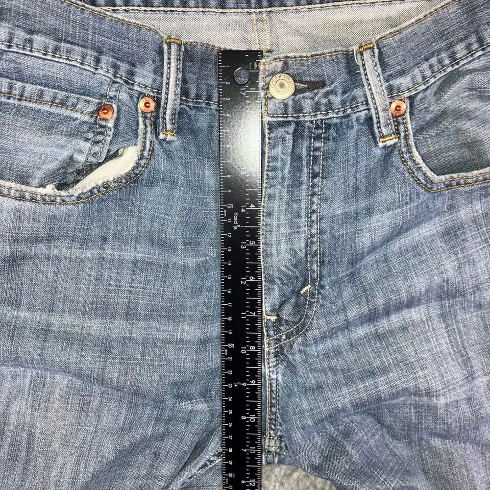 Levis 569 Jeans Men 32 Loose Straight Fit Medium Wash Casual‎ Western